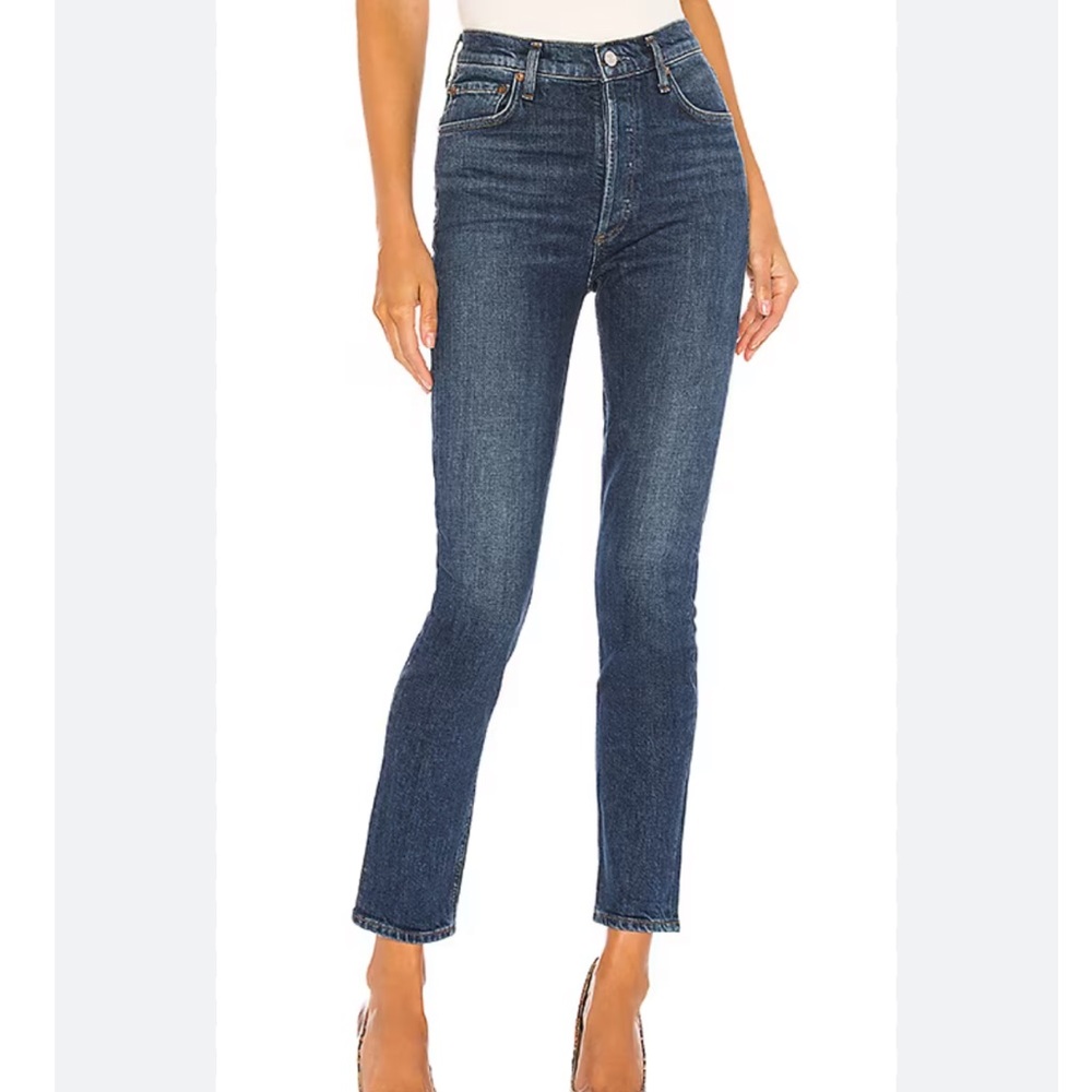 AGOLDE Nico High Rise Slim in Fixation